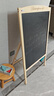 AUCS粉笔黑板支架型家用60*80cm 儿童写字板店铺商用学校教室用家庭摆摊小白板大黑板绿板广告牌展示牌 实拍图