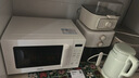 海尔（Haier）家用微波炉 20L小型快捷平板式微波炉 360°加热易清洁内胆智能菜单 一键解冻触控面板HW-E20Y2W 实拍图
