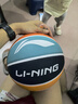 李宁（LI-NING）篮球儿童5号比赛室内外耐磨水泥地幼儿小学生青少年户外橡胶五号 实拍图