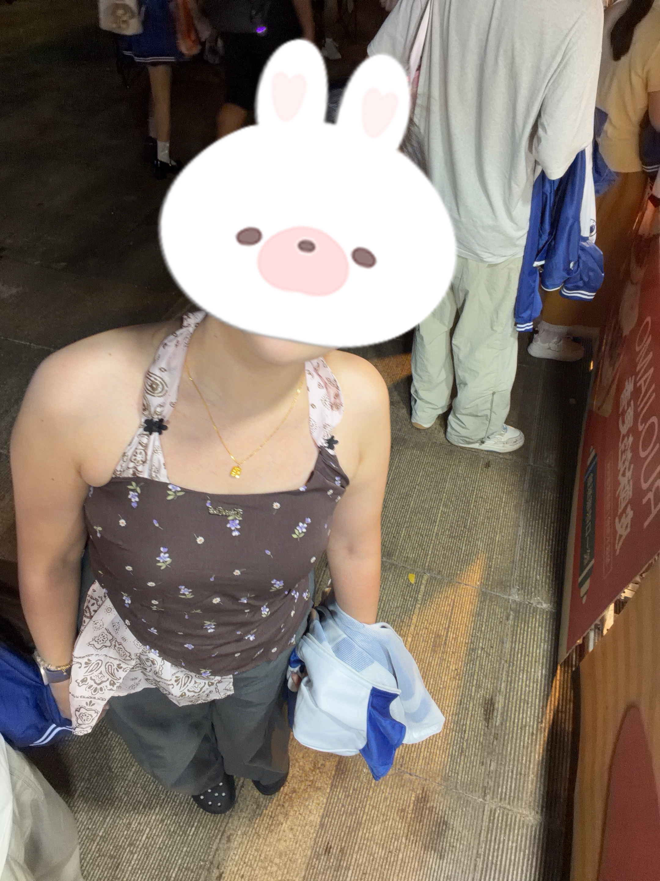草本初色挂脖美背内衣女士小胸聚拢细肩带无痕粉底液三合一可外穿露背文胸 实拍图