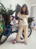 永久（FOREVER）儿童自行车变速山地车中小学生男女6-15岁赛车青少年 蓝白色 20寸 实拍图
