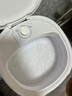 VCJ洗衣机半全自动迷你洗衣机小型洗脱一体小型家用母婴内衣裤洗袜子神器儿童单身人宿舍出租房 新4.5KG【立体水洗去污*定时降噪快洗】珍珠白 实拍图