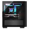 Thermaltake（Tt）启航者F4 黑色 Mini小机箱水冷电脑主机（支持MATX主板/钢化玻璃侧透/铁网面板/支持背线） 实拍图