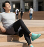 特步（XTEP）两千公里二代跑鞋男子运动鞋网面透气轻便减震耐磨夏季男跑步鞋 实拍图