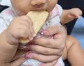 英氏米饼原味婴幼儿宝宝零食 儿童磨牙饼干6个月以上辅食48g哄娃解馋 实拍图