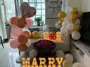 阿宝丽气球地飘支架桌飘结婚求婚布置表白生日装饰婚房布置路引立柱七夕 实拍图