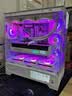 瓦尔基里（VALKYRIE）VK03 WHITE 白色 ATX 游戏电脑台式机箱 支持360水冷 6.2吋触摸屏 270°海景房 实拍图