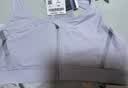 骆驼（CAMEL）运动内衣女跑步瑜伽健身外穿背心文胸 J0S1QL9905 浅槿紫 L 实拍图
