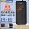 适配爱玛电动车充电器48V1260V20ah72V20ah铅酸石墨烯电瓶车通用 七灯48V12Ah爱玛通用T 实拍图