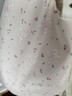 新款可爱碎花小白兔帆布包女单肩包大容量手提袋拎书布袋托特包包 粉色长耳兔【高品版】-无挂饰 实拍图