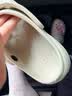 卡骆驰（CROCS）新款厚底云朵洞洞鞋送女友礼物206750 骨白色   36-37 实拍图
