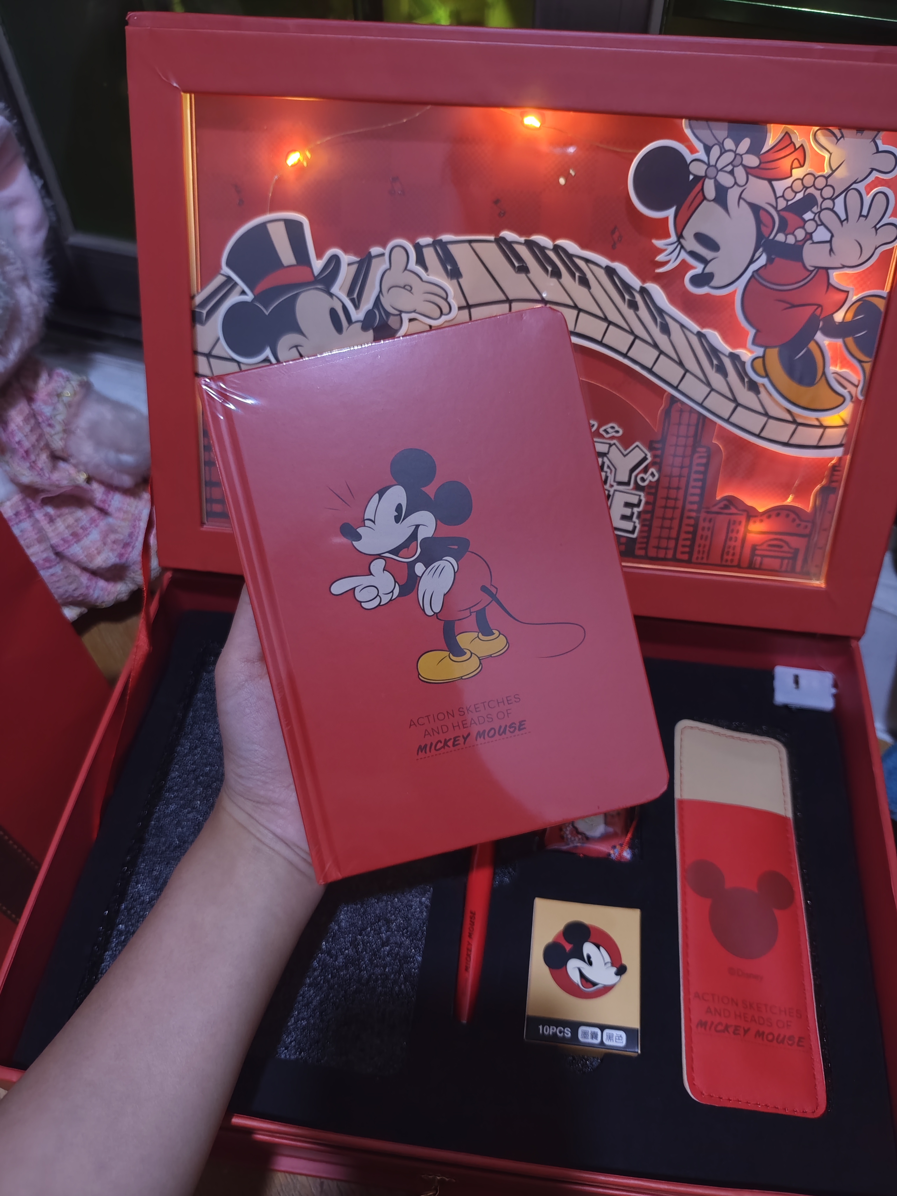 迪士尼（Disney）米奇文具套装开学季礼盒文具考试套装初高中学生升学金榜题名学习用品男女祈福生日礼物伴手礼 实拍图