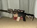 玩顾司骏hk-416d水发软弹电动男孩玩具枪真人cs突击bb发射器wargame 司骏HK416【2.5金齿标配】 实拍图
