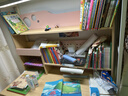 龙承匠人儿童学习桌椅套装J120实木可升降写字书桌中小学生6-18岁课桌椅子 1.2米实木+光谱大路灯+追背椅粉 赠学习大礼包 实拍图