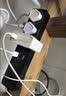 公牛（BULL）20W PD苹果快充插座/插线板/插排/接线板桌面充电站 Type-c+USB+3孔 全长3米黑色 GNV-UU4203总控 实拍图