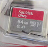 闪迪（SanDisk）64GB TF（MicroSD）内存卡 A1 U1 C10 至尊高速移动版存储卡 读速140MB/s 手机平板游戏机内存卡 实拍图