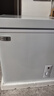 荣事达（Royalstar）小冰柜家用小型冷冻保鲜迷你冷藏商用卧式冷柜单用储母乳柜节能省电 128白色【可囤60斤肉 加厚发泡 强制冷】 实拍图