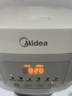 美的（Midea）电饭煲 3L家用电饭锅 316L不锈钢无涂层煮饭锅 2-3人智能预约0涂层煲汤煮粥MB-RE387S 实拍图