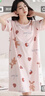 芬腾2026新款女士睡裙春夏透气纯棉大码可爱睡衣家居服官方自营连衣裙 实拍图