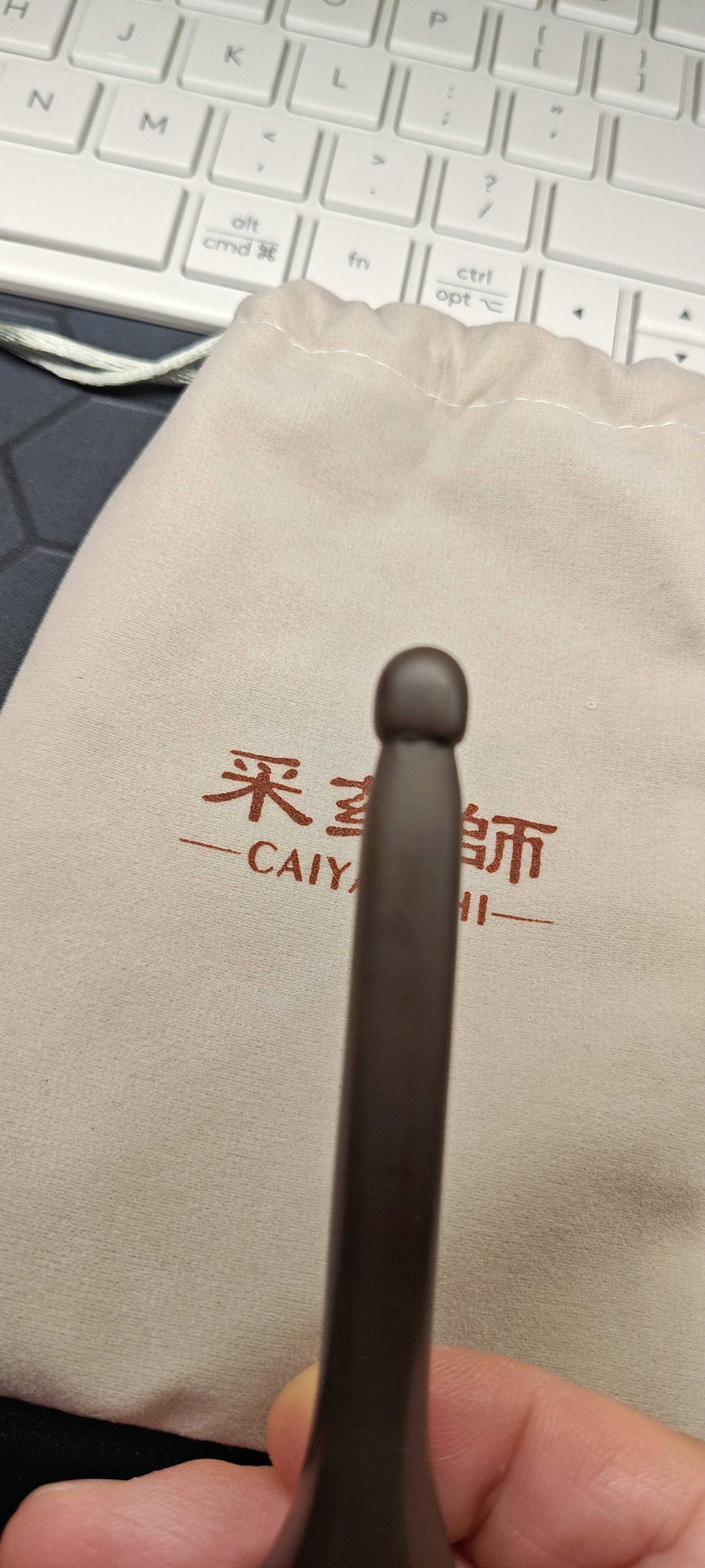 采药师泗滨砭石拨筋棒面脸部按摩眼周提拉眼角鱼尾纹刮痧板点穴棒宿舍学生日礼物送老婆闺蜜送女生长辈父母老师 实拍图