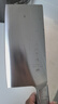 十八子作不锈钢家用菜刀 耐滑手柄刀具盈光斩切刀SL1703-AB【彩盒装】 实拍图