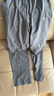 京东京造速干舒弹夏季男士裤子跑步长裤健身运动裤直筒卫裤休闲裤 犀牛灰M 实拍图