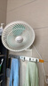 赛亿小风扇台扇台夹扇壁挂扇迷你学生宿舍床头办公室轻音桌面换气电风扇FJ7-01 实拍图