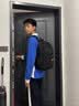 JEEP双肩包男大容量休闲背包女高中大学生书包轻便通勤电脑包旅行包 黑色【35L大容量+多隔层】 实拍图