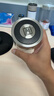 希诺双层抗菌玻璃杯办公水杯男士高档泡茶杯子七夕节日礼物XN-9303KT 实拍图