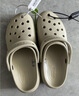 卡骆驰（CROCS）新款厚底云朵洞洞鞋送女友礼物206750 骨白色 38 -39 实拍图