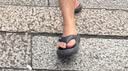 优调男士人字拖时尚潮流夏季沙滩外穿防滑厚底踩屎感拖鞋 黑色 41-42 实拍图