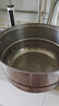 科固（KEGOO）双层蒸锅二层蒸笼加厚不锈钢28cm 燃气灶电磁炉通用煲汤煮锅KG101 实拍图