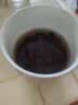 瑞玖（RUIJIU）实用骨瓷茶杯带盖水杯家用陶瓷喝茶杯子会议杯男女办公杯子 水墨兰花1个350ml 实拍图
