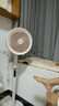 美的（Midea）【变频轻音】空气循环扇家用语音遥控电风扇 一级能效静音落地扇 卧室桌面大风力小风扇 GDJ24SHG 实拍图