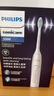 飞利浦（PHILIPS）【七夕情人节礼物】声波电动牙刷钻石3系 5倍洁齿5种模式 洁净亮白2刷头 送男士/女友 HX5181/01白 实拍图