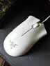 雷蛇（Razer）炼狱蝰蛇标准版有线鼠标 人体工学  电竞游戏 右手通用型 吃鸡/LOL/CS GO游戏鼠标 白色 实拍图
