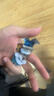 新款创意小狗背包挂件车载亚克力平面挂饰可爱钥匙扣送闺蜜款吊坠 蓝泰迪1个 实拍图