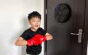 斯纳恩（Snaen）儿童玩具6-14岁蓝牙音乐拳击机墙靶男孩生日礼物拳击训练器 实拍图