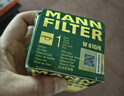 曼牌滤清器（MANNFILTER）机油滤清器机油滤芯W610/6思域雅阁英仕派缤智飞度CRV思铂睿冠道 实拍图