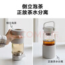 北鼎（Buydeem）泡茶随手杯 茶水分离高颜值水杯家用耐高温玻璃户外便携杯 钛茶篮 实拍图