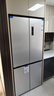 西门子（SIEMENS）冰立方500L十字门大容量冰箱 超薄微平嵌 抑菌清新 一级能效 家用电冰箱 KC88CE163C 国家补贴 实拍图