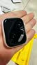 倍思苹果手表膜 适用apple watch s9保护膜s8/s7无尘仓自动贴超薄高清防刮防指纹全覆盖曲面微晶膜45MM 实拍图