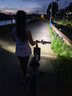 神火（SupFire）德规自行车前灯夜行山地车公路车夜骑强光手电筒充电骑行装备配件 实拍图