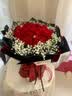 幽客玉品鲜花速递红玫瑰花束表白送女友老婆生日礼物全国同城配送 33朵红玫瑰花束—女王款 实拍图