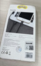 倍思 苹果数据线 手机充电器电源线 适用iPhone14/13/12/7/8/XR新iPad/Air/Mini3/4深灰黑 2米  实拍图