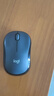 罗技（Logitech）M220 轻音鼠标 无线鼠标 办公鼠标 对称鼠标 带无线微型接收器 灰黑色 实拍图