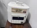 东芝（TOSHIBA）【旗舰新品】小白露风冷电压力锅 5L 4-8人高压锅家用IH锁鲜0排气 纯钛0涂层+陶瓷双胆PC-50MXVC 实拍图