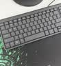 罗技（Logitech）MK106 键鼠套装 有线键鼠套装 办公键鼠套装 电脑键盘 紧凑型 黑色 实拍图