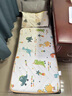 南极人（Nanjiren）A类乳胶儿童床垫软垫子榻榻米拼接床幼儿园专用褥子折叠宝宝垫被 单边款-大眼蛙【A类儿童抗菌】 55x130cm【单床垫】 实拍图