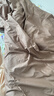 京东京造100%纯棉四件套全棉床单被套抑菌套件床上用品200*230cm1.5/1.8米床 咖色 实拍图
